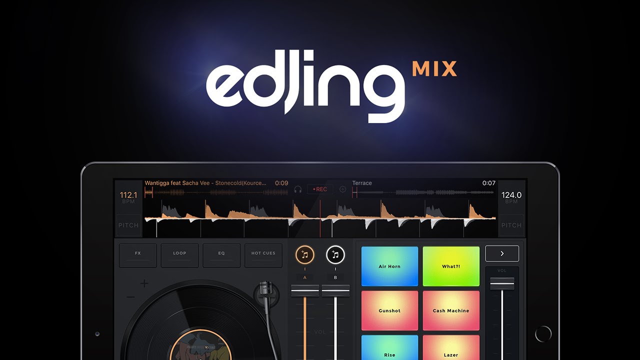 نرم‌افزار Edjing mix برای میکس آهنگ و موسیقی در آیفون مناسب است.