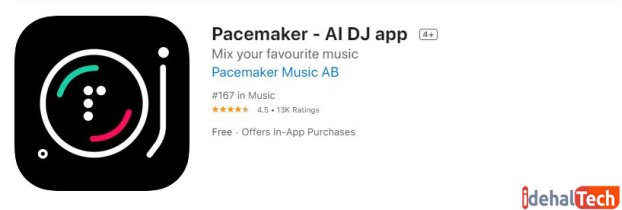 اپلیکیشن Pacemaker - AI DJ ap‪p