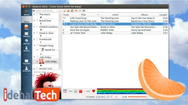 نرم افزار تقویت صدای Clementine Music Player