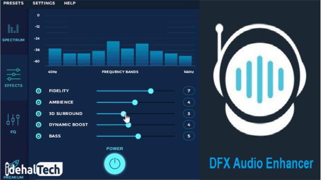 نرم افزار تقویت صدای DFX Audio Enhancer