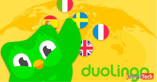 سایت رایگان یادگیری زبان Duolingo