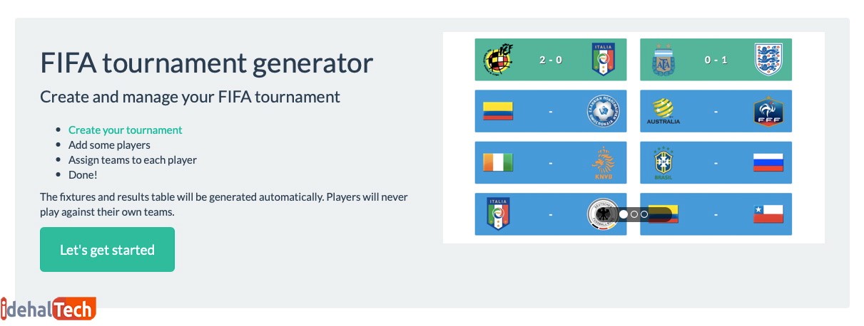 برای آنلاین فیفا بازی کردن لیگ خود را تشکیل دهید