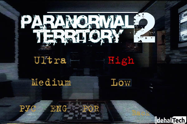 بازی ترسناک اندروید Paranormal Territory