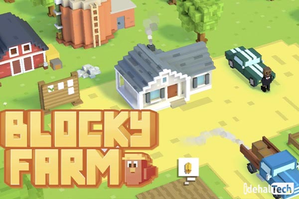 بازی مزرعه‌داری Blocky Farm