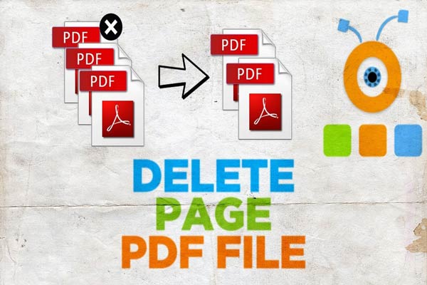 حذف صفحات در PDF