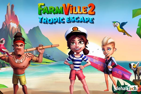 بازی مزرعه‌ای FARMVILLE: TROPIC ESCAPE