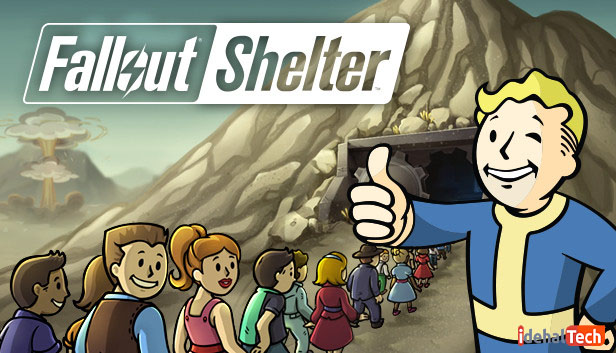 بازی استراتژیک آفلاین آیفون Fallout Shelter
