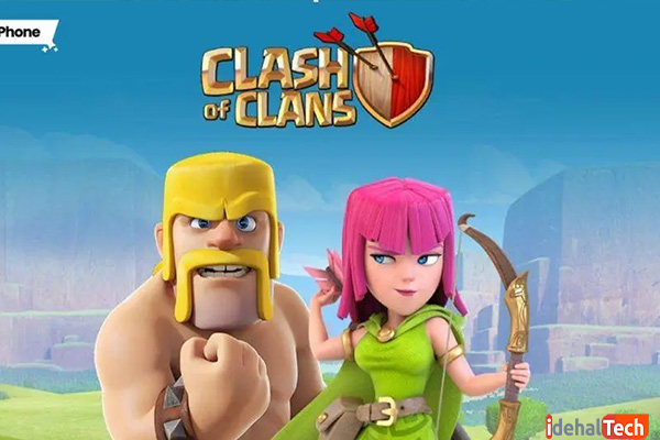 بازی استراتژی آنلاین Clash of Clans