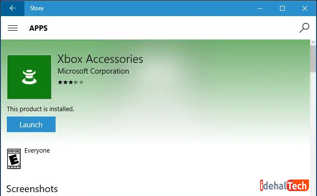 نصب Xbox Accessories