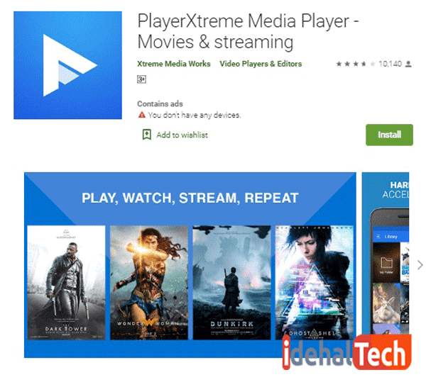 PlayerXtreme Media Player برای آیفون