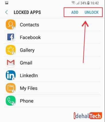 قفل برنامه های سامسونگ با برنامه s secure app