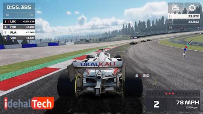 بازی گرافیکی F1 Mobile Racing