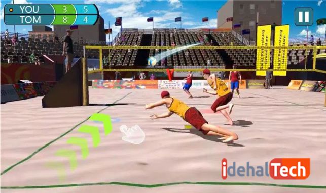 بازی موبایل والیبال Beach Volleyball 3D