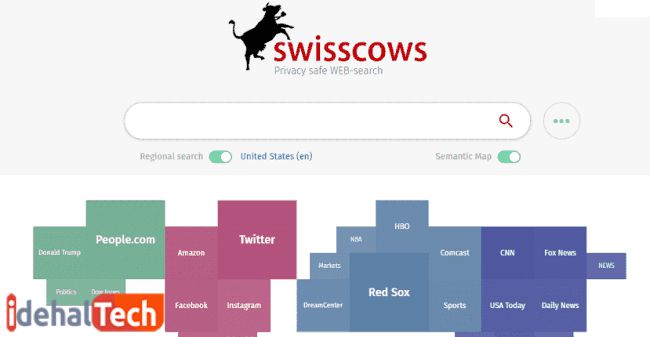موتور جستجوی Swisscows