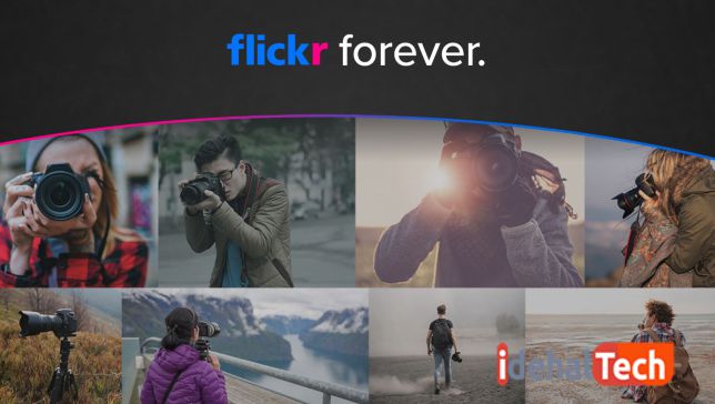 قابلیت های برنامه Flickr