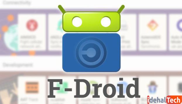 برنامه f-droid یک جایگزین گوگل پلی 