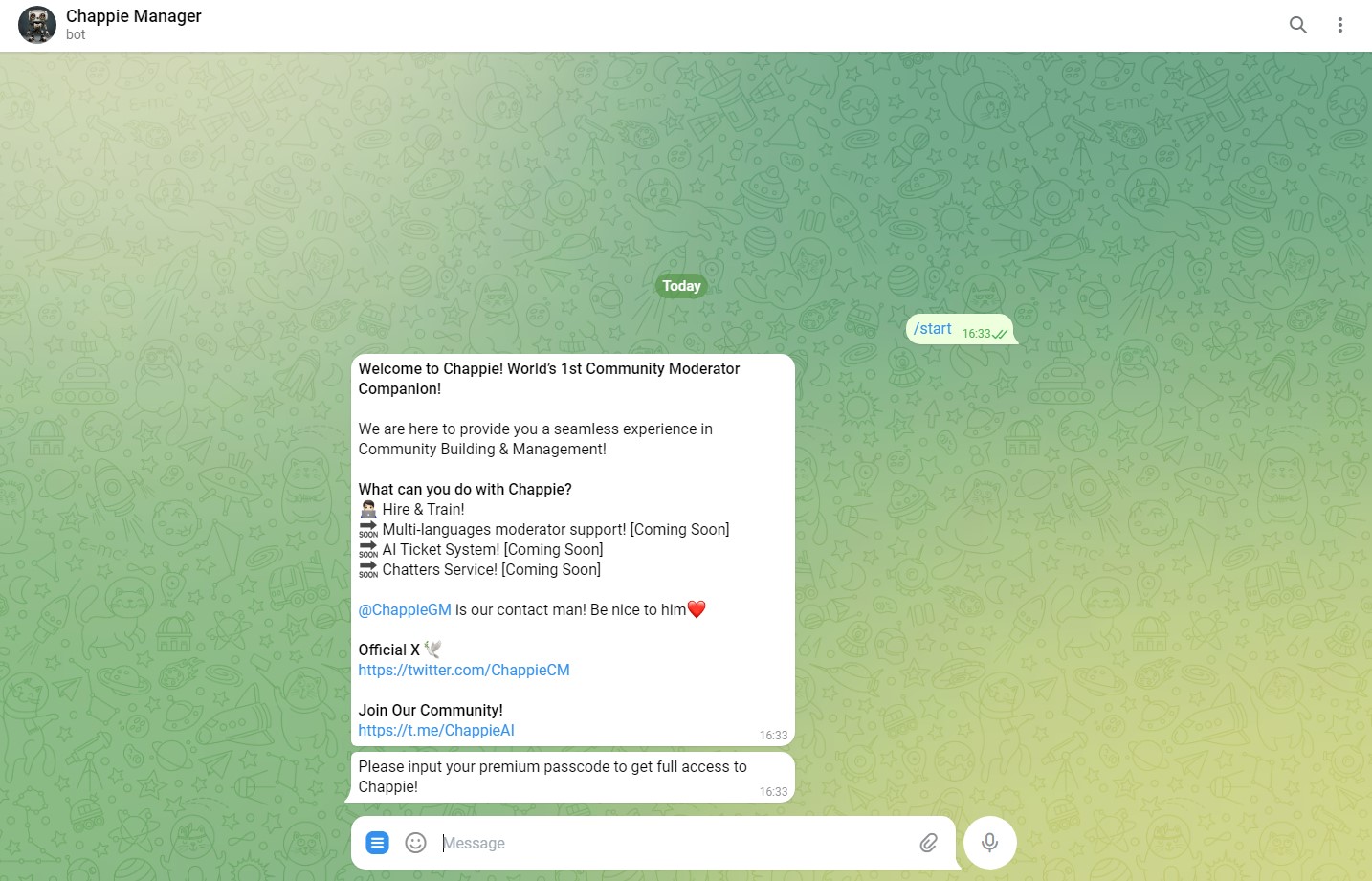 هوش مصنوعی تلگرام