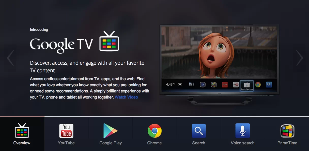 Google TV چگونه کار می‌کند؟x
