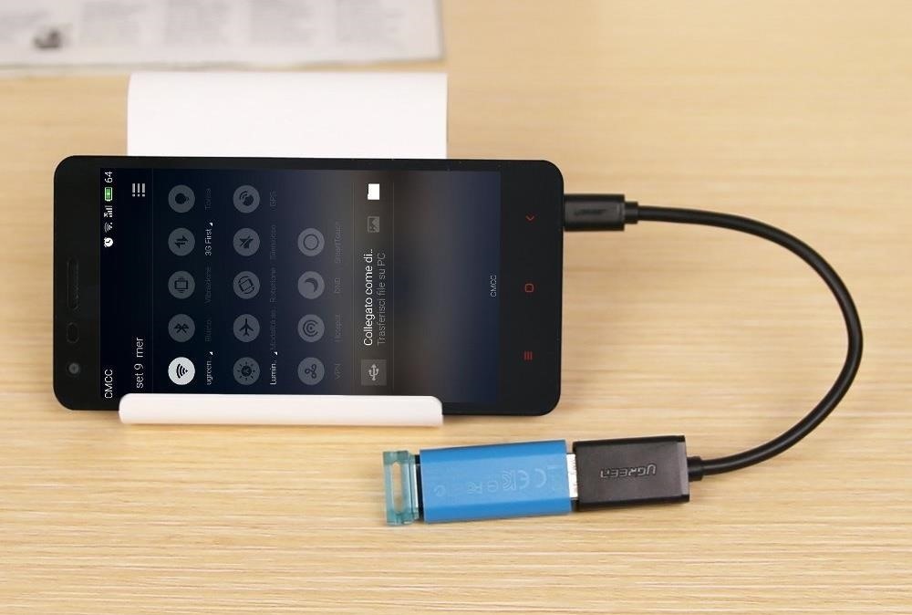 نحوه استفاده و انتفال فایل از فلش درایو USB با تلفن یا تبلت اندرویدی