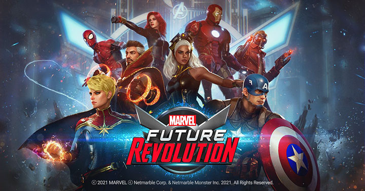 کاراکترهای بازی Marvel Future Revolution