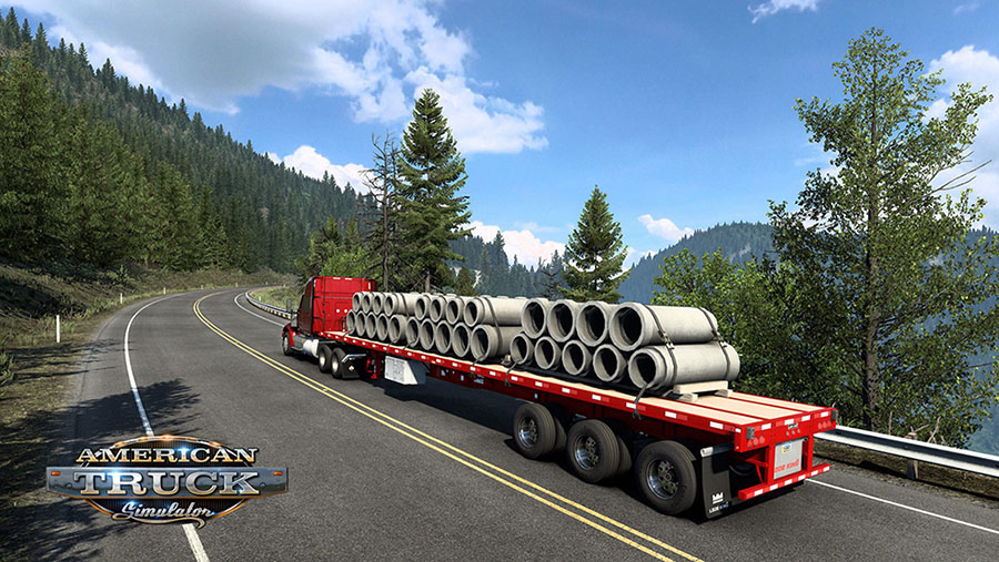 دانلود بازی ماشین سنگین American Truck Simulator (ATS)