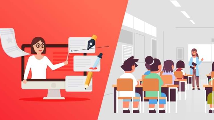 آموزش زبان حضوری vs آنلاین - کدام برای شما مناسب‌تر است؟